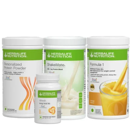 Herbalife Mango Protein 400g + ShakeMate + Lemon Afresh | Nutrition Combo